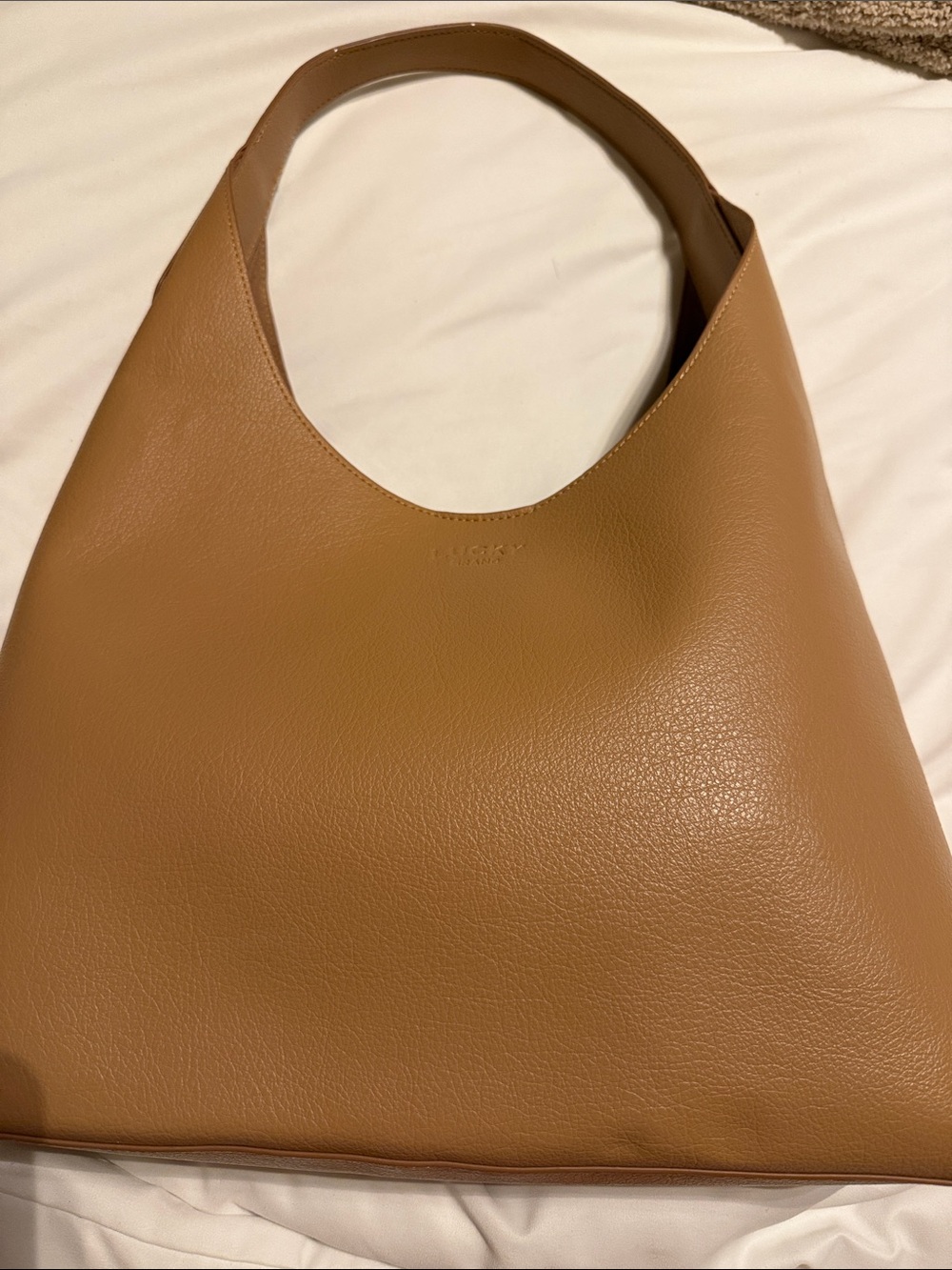 Lucky Brand Juny Shoulder Bag vegan leather with a pouch